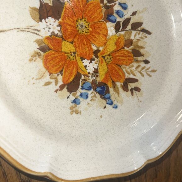 Mikasa Garden Club FLOWERFEST EC452 Dinner Plate 10 3/4" Excellent! - Picture 3 of 10
